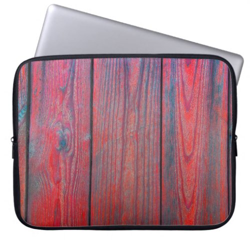 Closeup of old wood planks texture backgroundabstr laptop sleeve