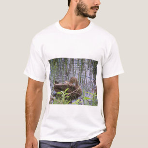 Closeup photo of a duck T-Shirt