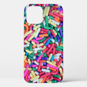 Closeup photo of assorted-color decor iPhone 12 case