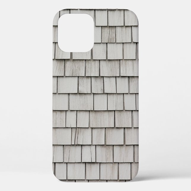 Closeup photo of gray roof shingles Case-Mate iPhone case (Back)