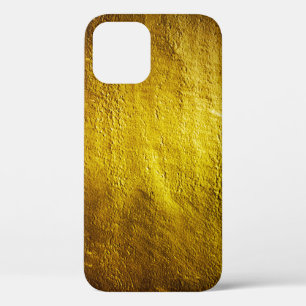 Closeup? yellow? wall? texture? for? vintage? back iPhone 12 case