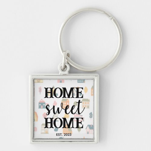 Closing Day New Homeowner Home Sweet Home Realty Keychain