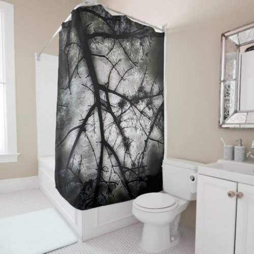 Closing In Shower Curtain