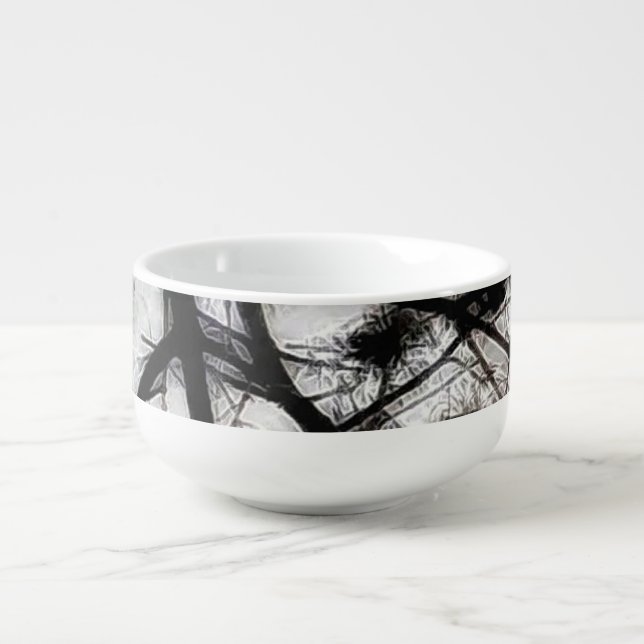 Closing In Soup Mug (Front)