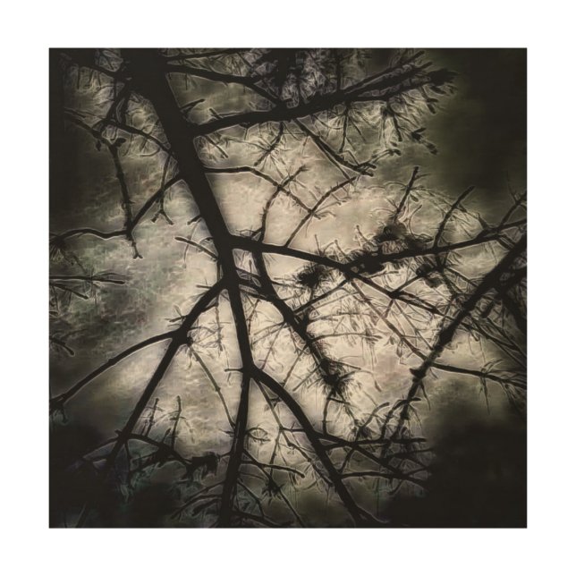 Closing In Wood Wall Art (Front)