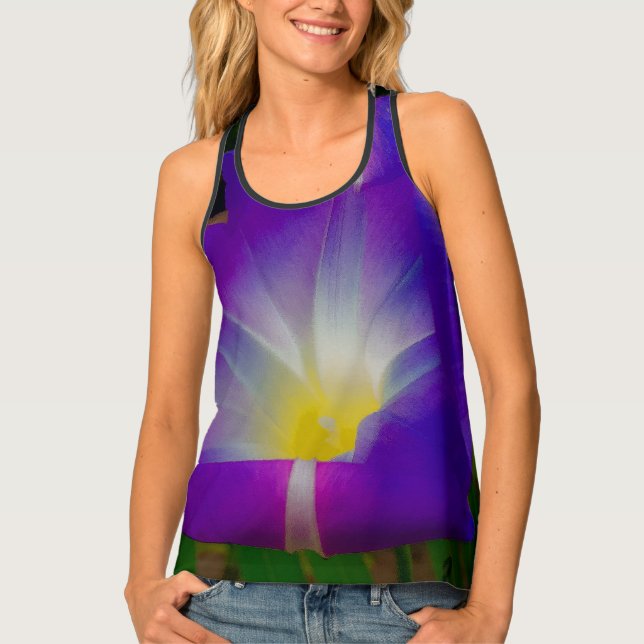 Closing Time for Morning Glories Tank Top (Front)