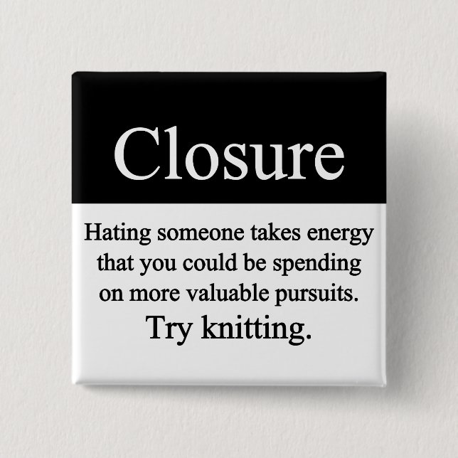 Closure Button (Front)