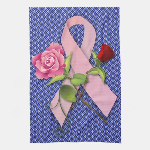 Closure for the Breast Cancer Survivor Kitchen Towel