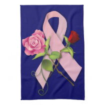 Closure for the Breast Cancer Survivor Kitchen Towel