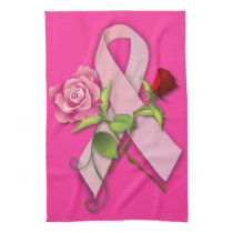 Closure for the Breast Cancer Survivor Kitchen Towel