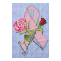 Closure for the Breast Cancer Survivor Kitchen Towel