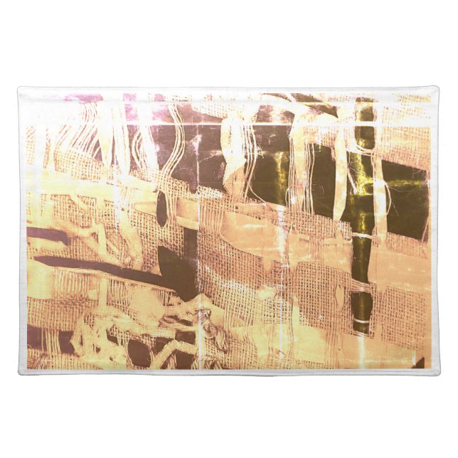 Cloth Burlap Placemat (Front)