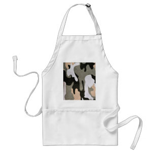 Cloth Camouflage Pattern Adult Apron