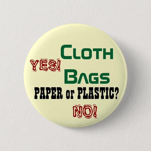 cloth - Customized Pinback Button (Front)