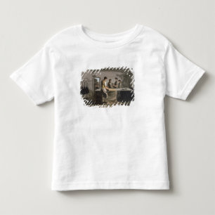 Cloth Dressers, from `Costume of Yorkshire' engrav Toddler T-shirt
