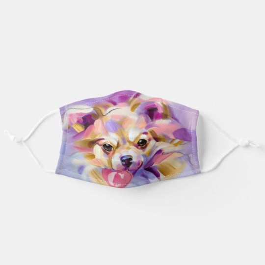 Cloth face mask cover | chihuahua art | Zazzle.com