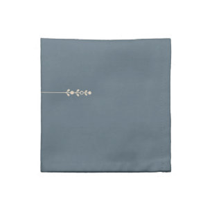 Cloth Napkin Green Rustic Farmhouse Botanical 