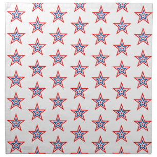Cloth Napkin-Patriotic Stars Napkin