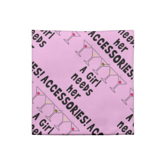 CLOTH NAPKINS - A GIRL NEEDS HER ACCESSORIES