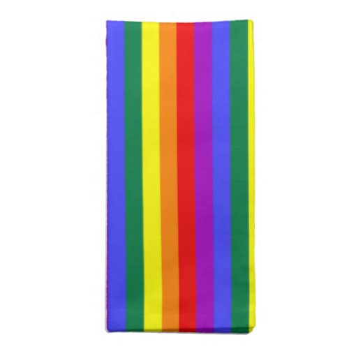 Cloth Napkins Pride flag Rainbow