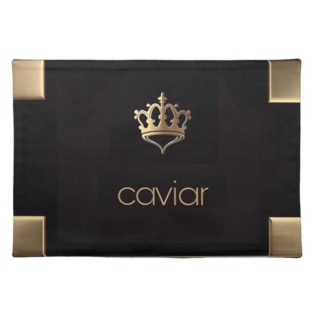 Cloth Placemat/Royal Caviar/Cloth Placemat (Front)