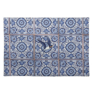Cloth Placemat - Swallow Talavera
