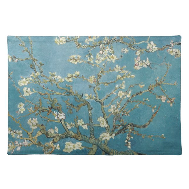 Cloth Placemat Vincent van Gogh Almond Blossom  (Front)