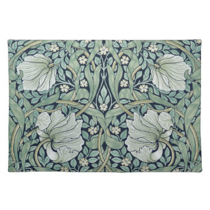 CLOTH PLACEMAT : WILLIAM MORRIS : PIMPERNEL