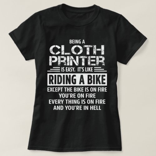 Cloth Printer T_Shirt