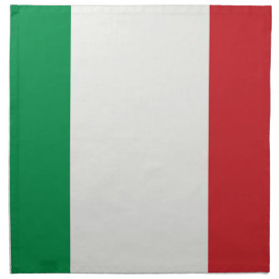 cloth Serviette Italy flag