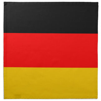 cloth Serviettes with German flag Napkin