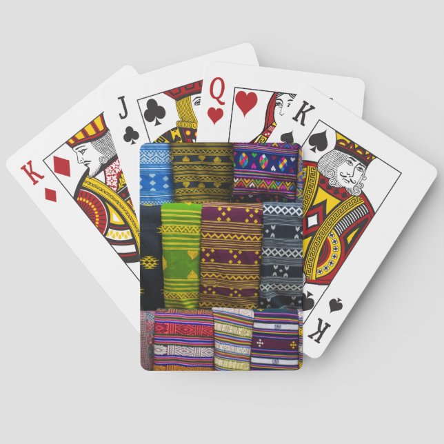 Cloth Textiles For Sale Poker Cards (Back)