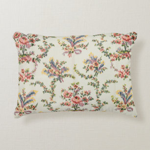 Cloth woven for Queen Marie Antoinette at the Pala Accent Pillow