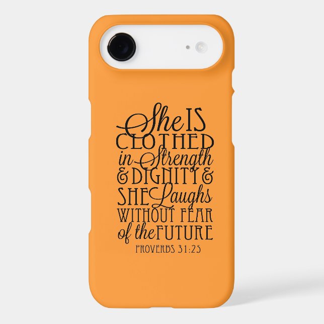 Clothed in Strength & Dignity Case-Mate iPhone Case (Back)