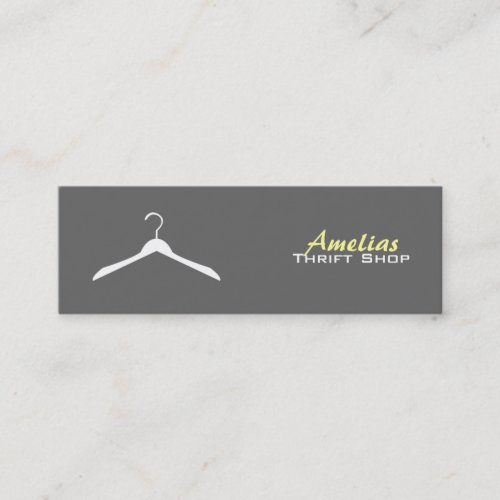 Clothes Hanger Business Cards -Color Changeable.