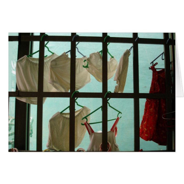 Clothes Hanging During Monsoon Season [CARD]