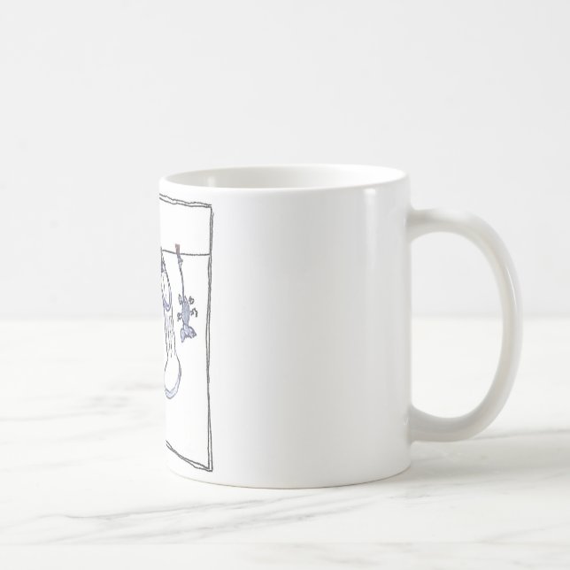 Clothes Line Coffee Mug (Right)