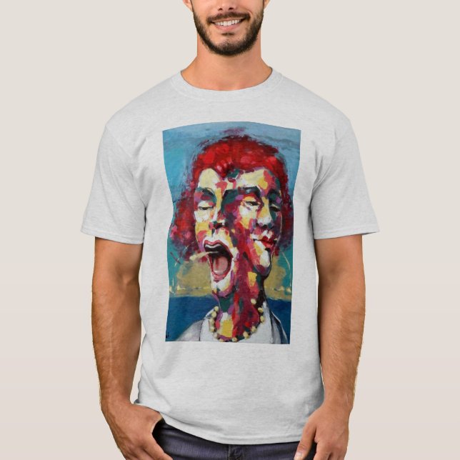 Clothes with artwork face T-Shirt (Front)