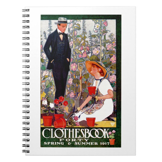 Clothesbook Forty: Spring and Summer 1917 Notebook (Front)