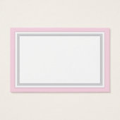 Clothesline Baby Shower Book Request Card (Back)