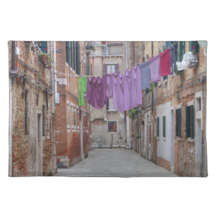 Clothesline In Venice Italy Placemat