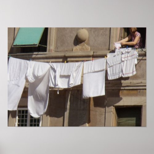 Clothesline Italy Value Poster Paper Matte