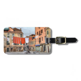 Clotheslines At Campo Ruga Luggage Tag