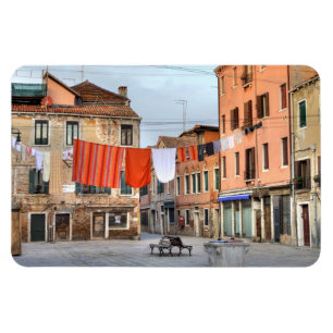 Clotheslines At Campo Ruga Magnet