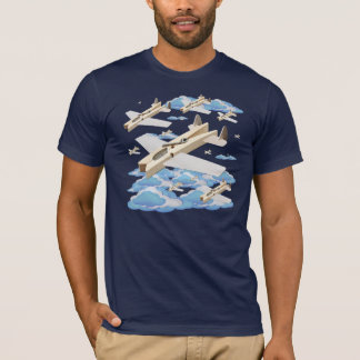 Clothespin Airplanes T-Shirt