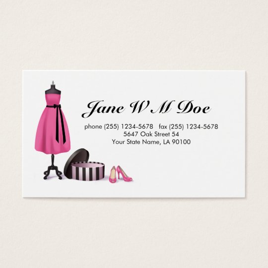 Clothing Stores Business Cards Choice Image Card Design And Card Template Clothing Store Business Card Templates