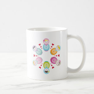 CLOTHING :: babushka dolls - mandala Coffee Mug