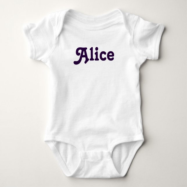 Clothing Baby Alice Bodysuit (Front)