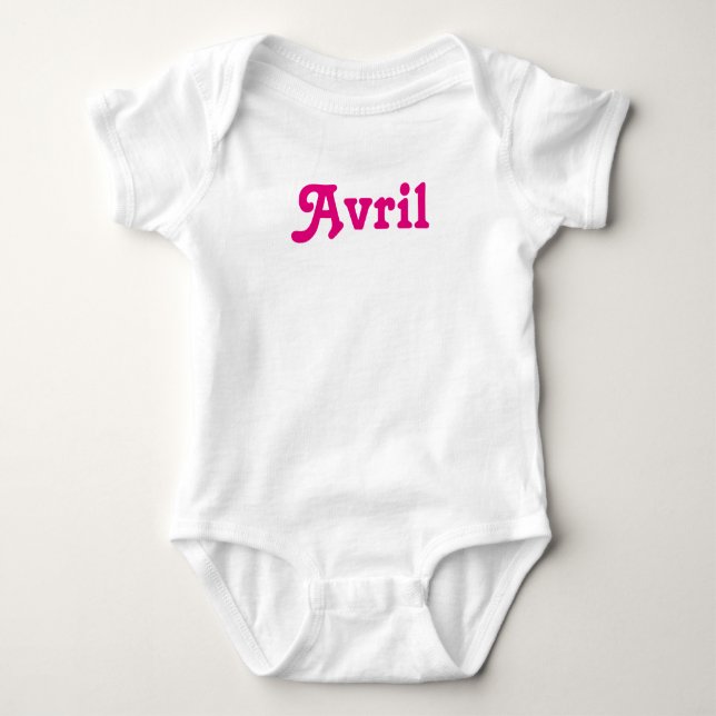Clothing Baby Avril Bodysuit (Front)