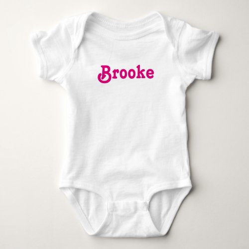 Clothing Baby Brooke Baby Bodysuit